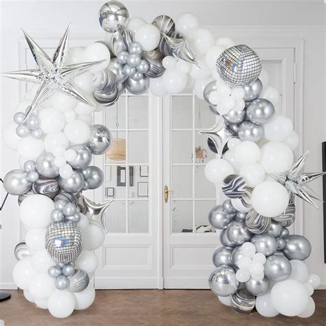 disco ball balloon arch|disco ball arches.